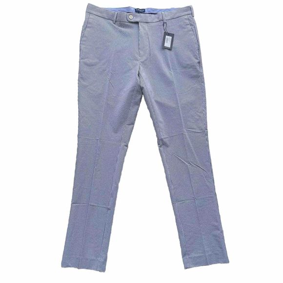 Peter Millar Crown Crafted Matlock Seersucker Performance Pants Golf  36x32 - Picture 2 of 12